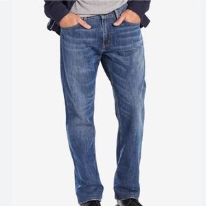 Levi's 559 Relaxed straight‎ Jeans Size 38x32 100% Cotton Like New